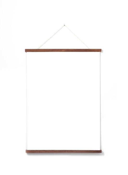 Dark Oak Poster Hanger, 20 in | 51 cm