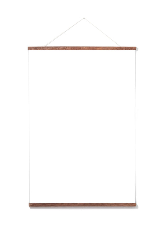 Dark Oak Poster Hanger, 24 in | 61 cm