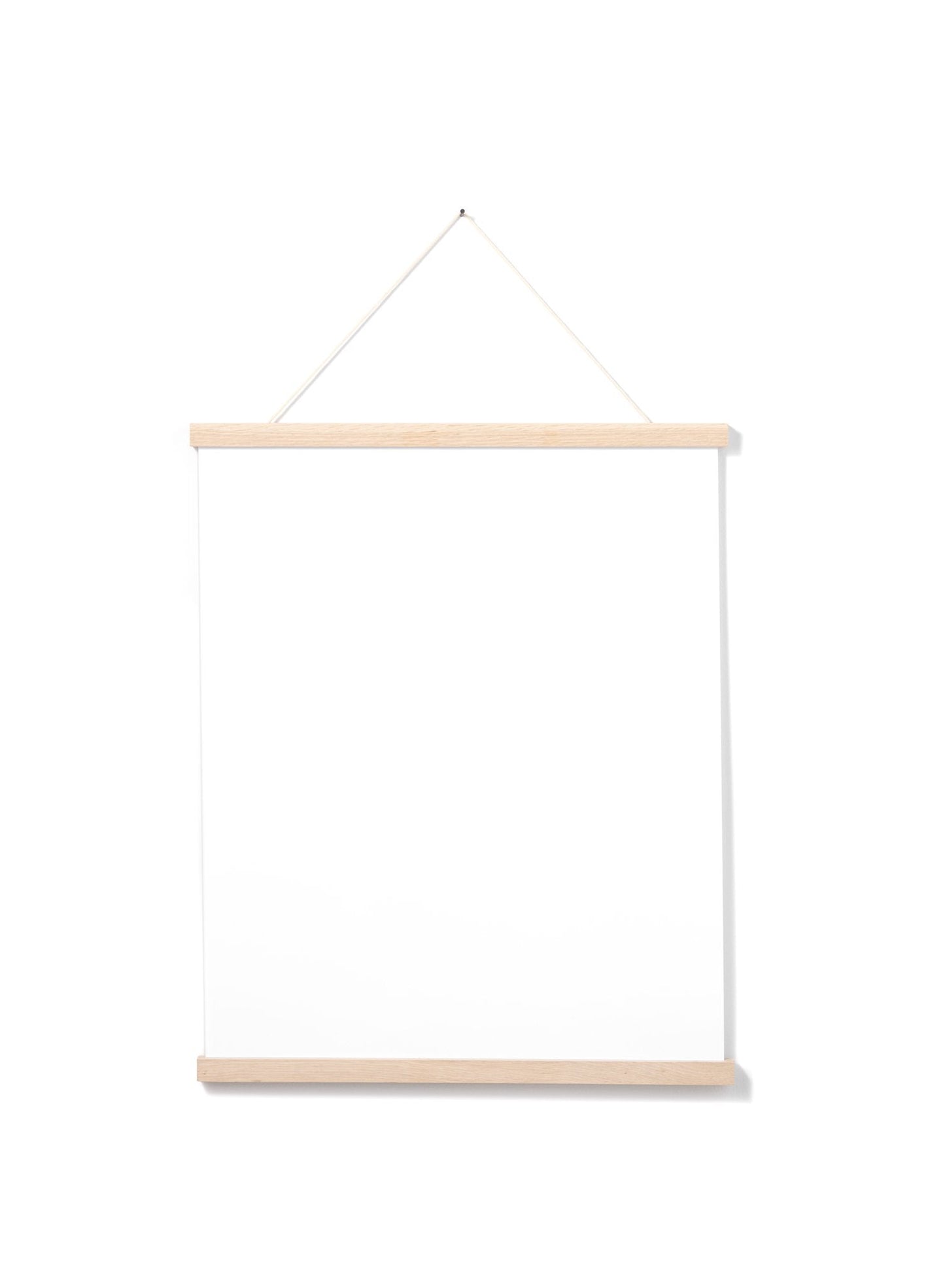 Solid Oak Poster Hanger, 16 in | 41 cm
