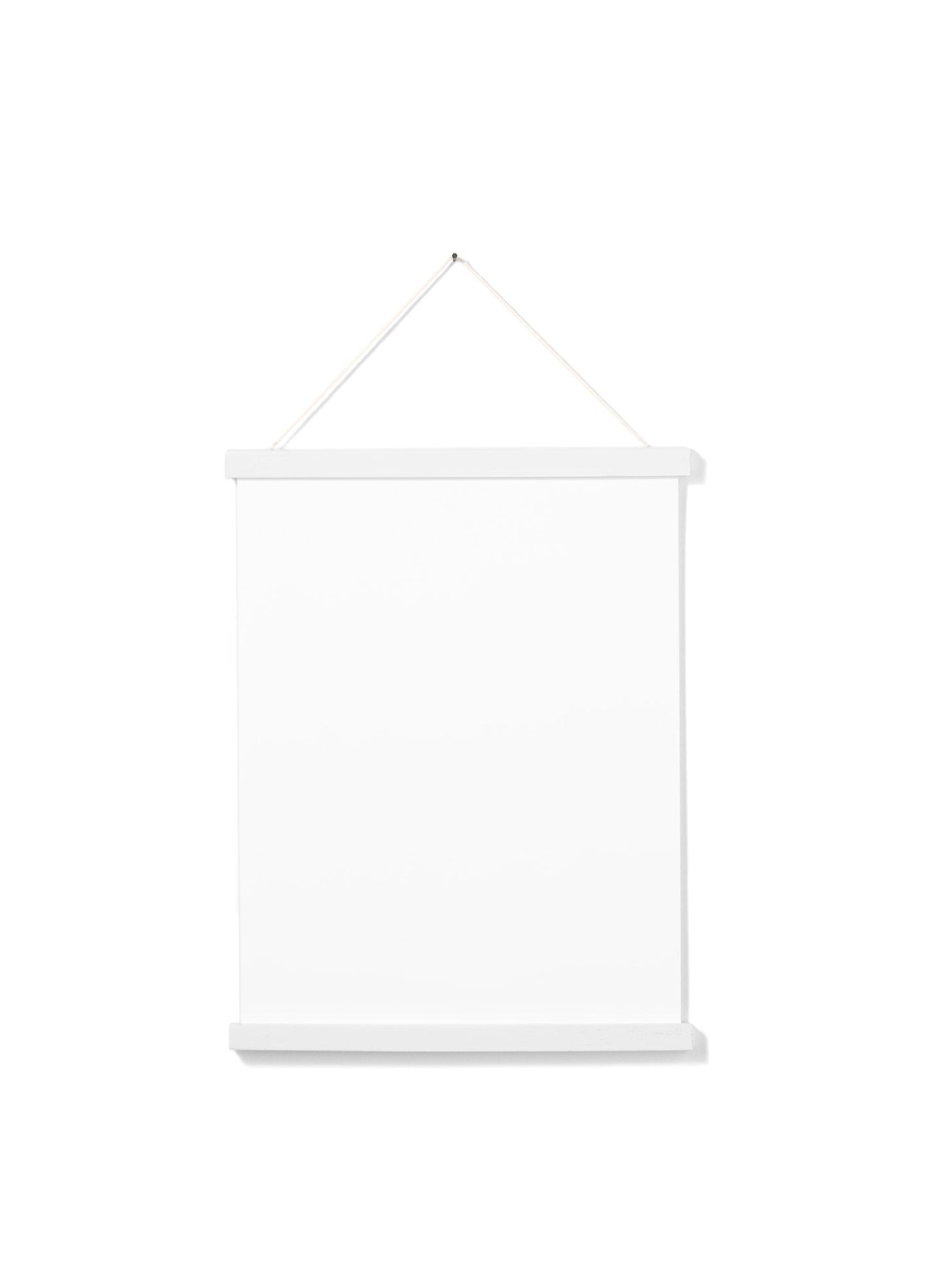 White Oak Poster Hanger, 12 in | 31 cm