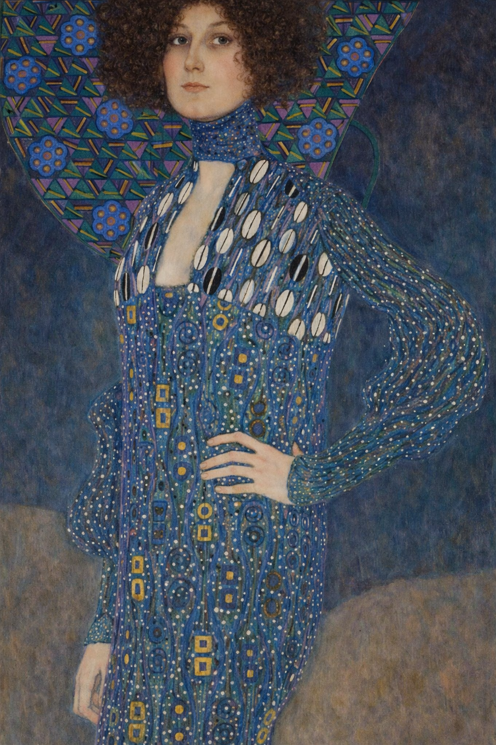 Emilie Flöge, A Woman of Modern Spirit and Quiet Radiance, Gustav Klimt, c. 1902