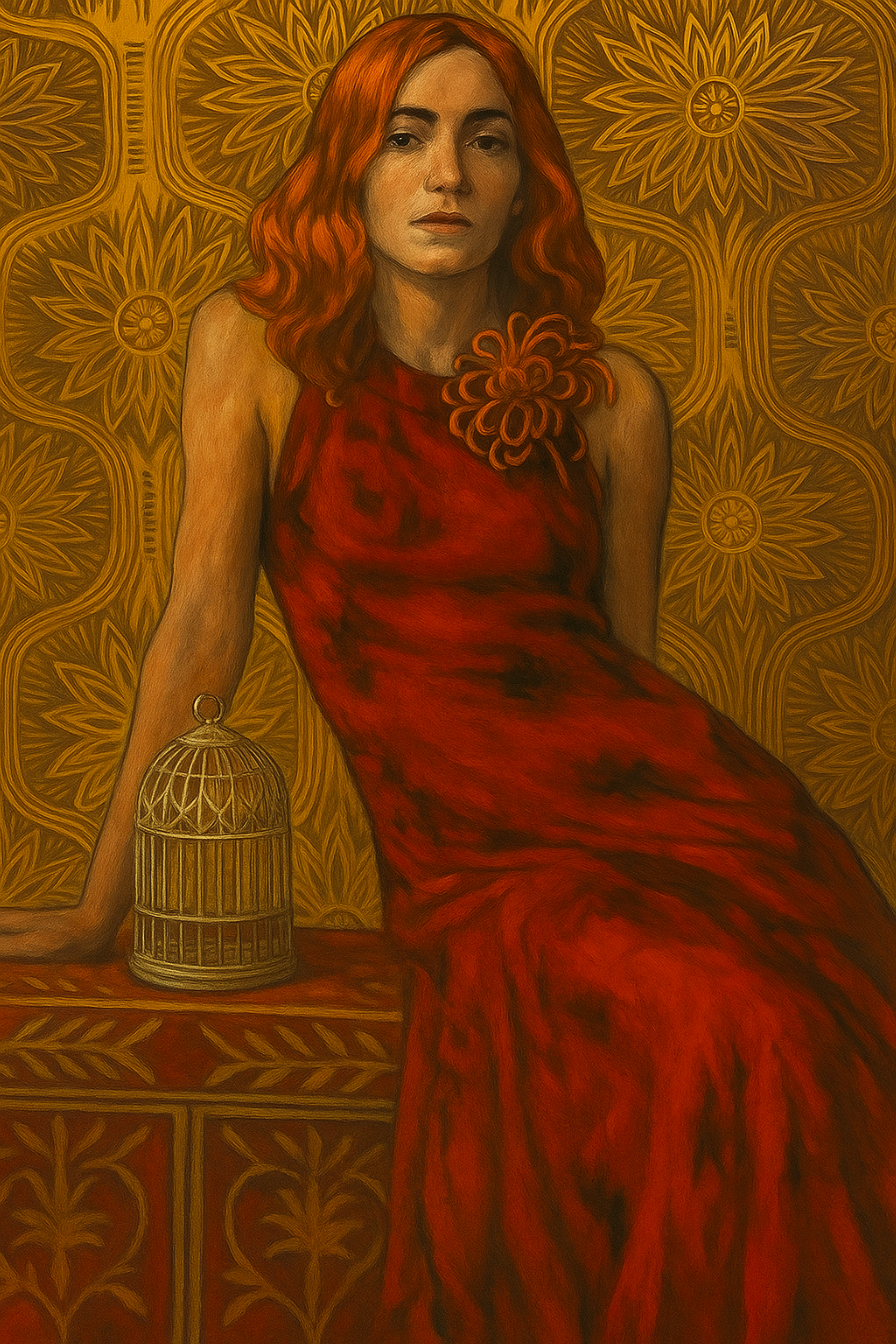 "Ginger," in the modernist style.