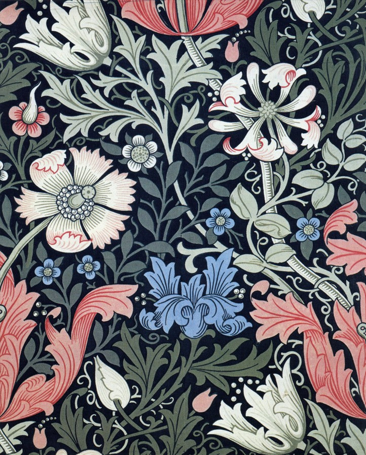 Dearle, John H. (1859-1932) - Compton fabric design for William Morris Co. 1896