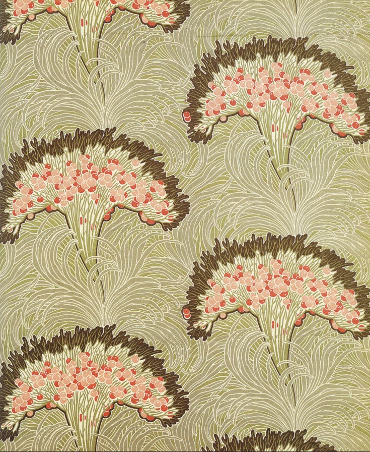 Dresser, Christopher (1834-1904) - Roller-printed cotton c.1898