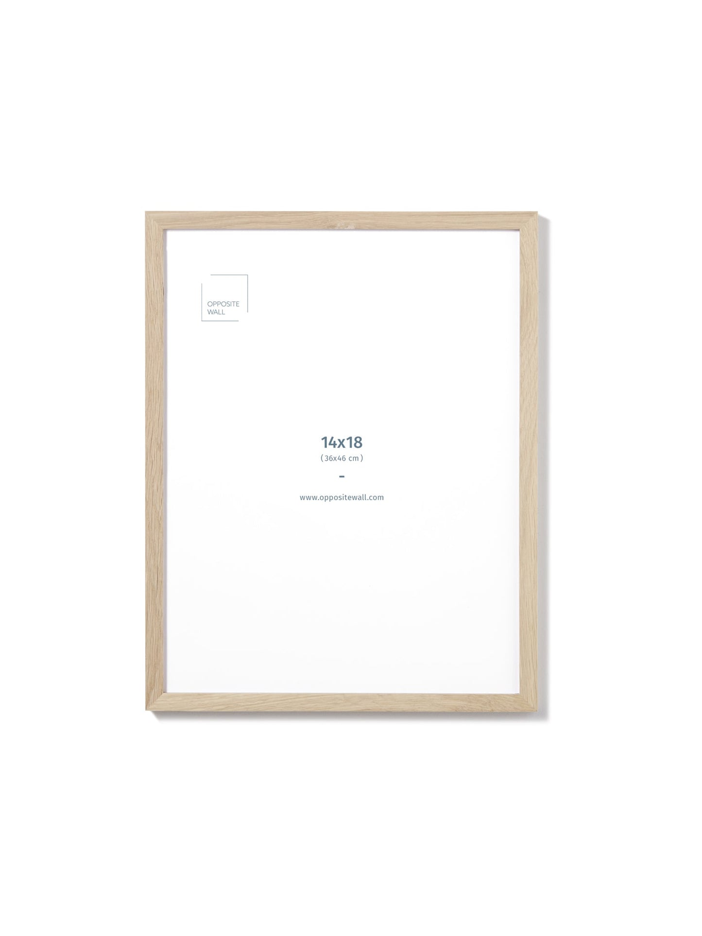 Solid Oak Frame, 14x18 in | 36x46 cm