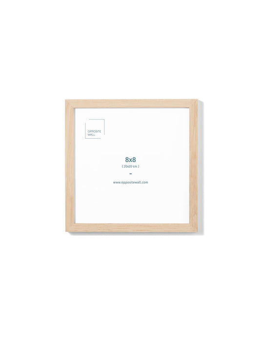 Solid Oak Frame, 8x8 in | 20x20 cm