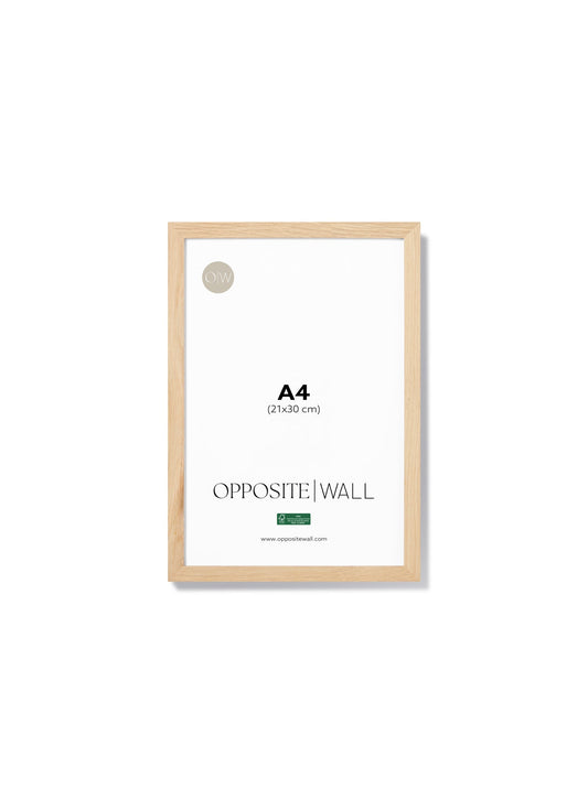 Solid Oak Frame, A4 | 21x30 cm