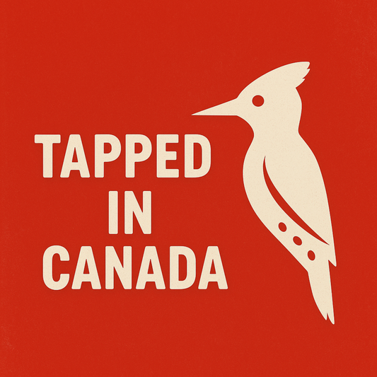 Tapped in Canada square poster