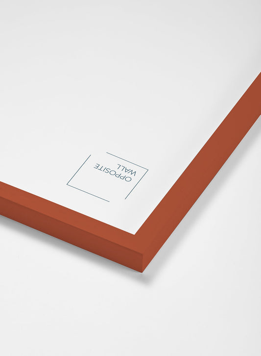 Terracotta Wood Frame, 12x16 in | 31x41 cm