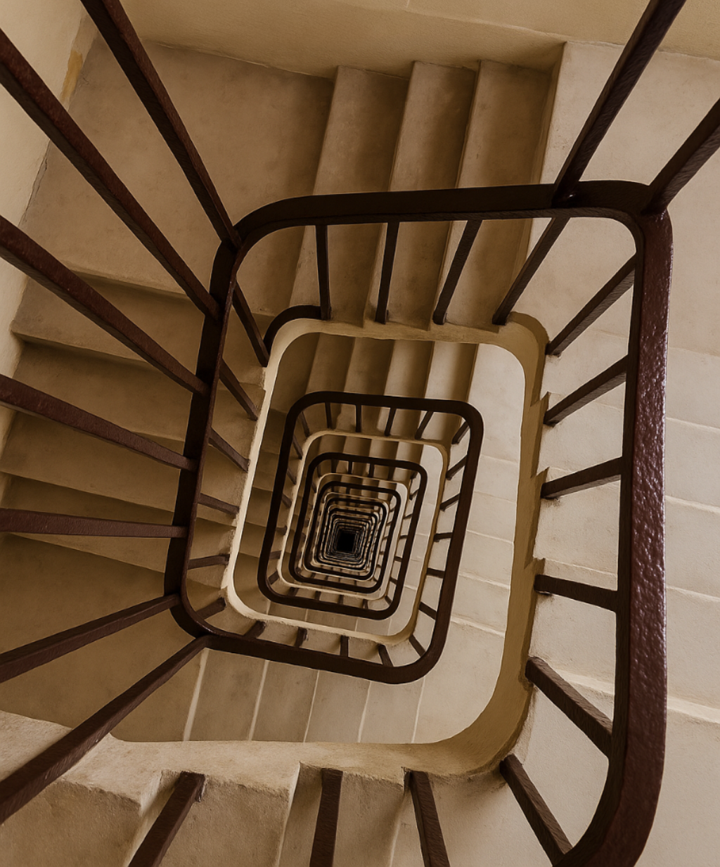 Elizabeth Tower Stairwell, Houses of Parliament, London, UK