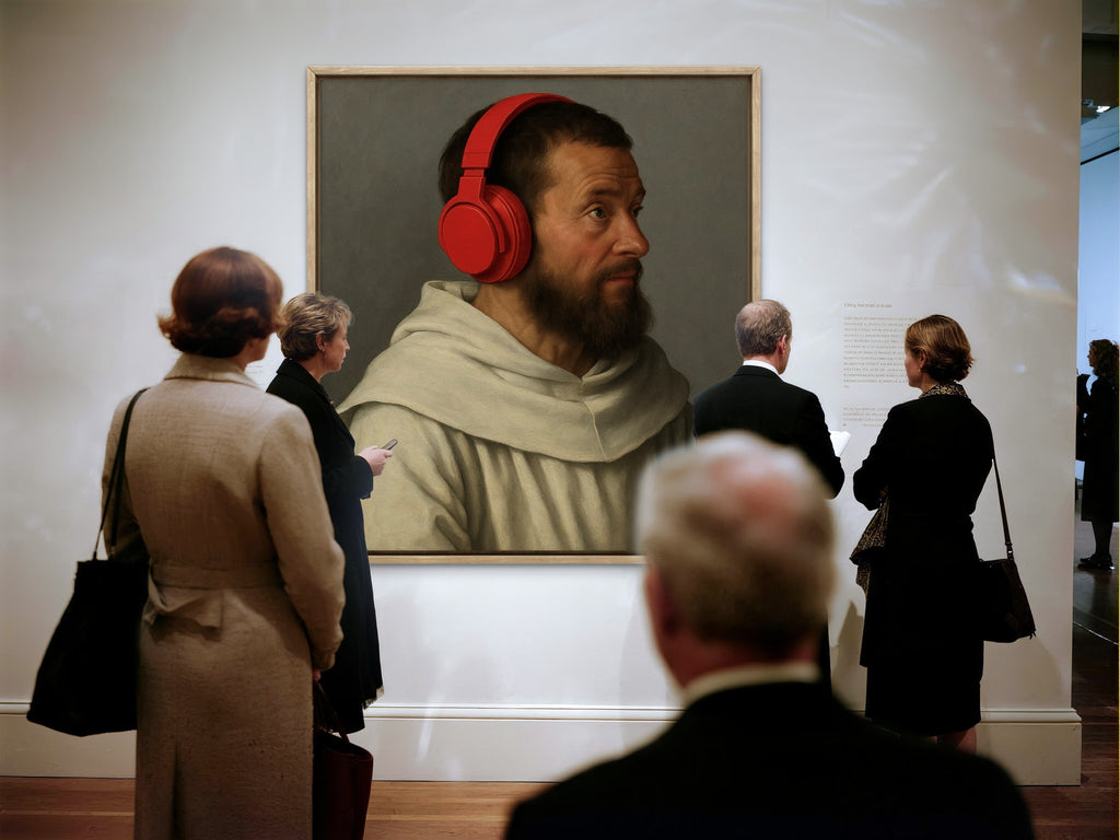 The Meditative Modernist - Gothic Style Contemporary Portrait