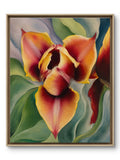 Red and Yellow Tulip — After Georgia O'Keeffe