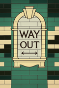 Way Out — Victorian Underground Tile, Photography by Elliott Best