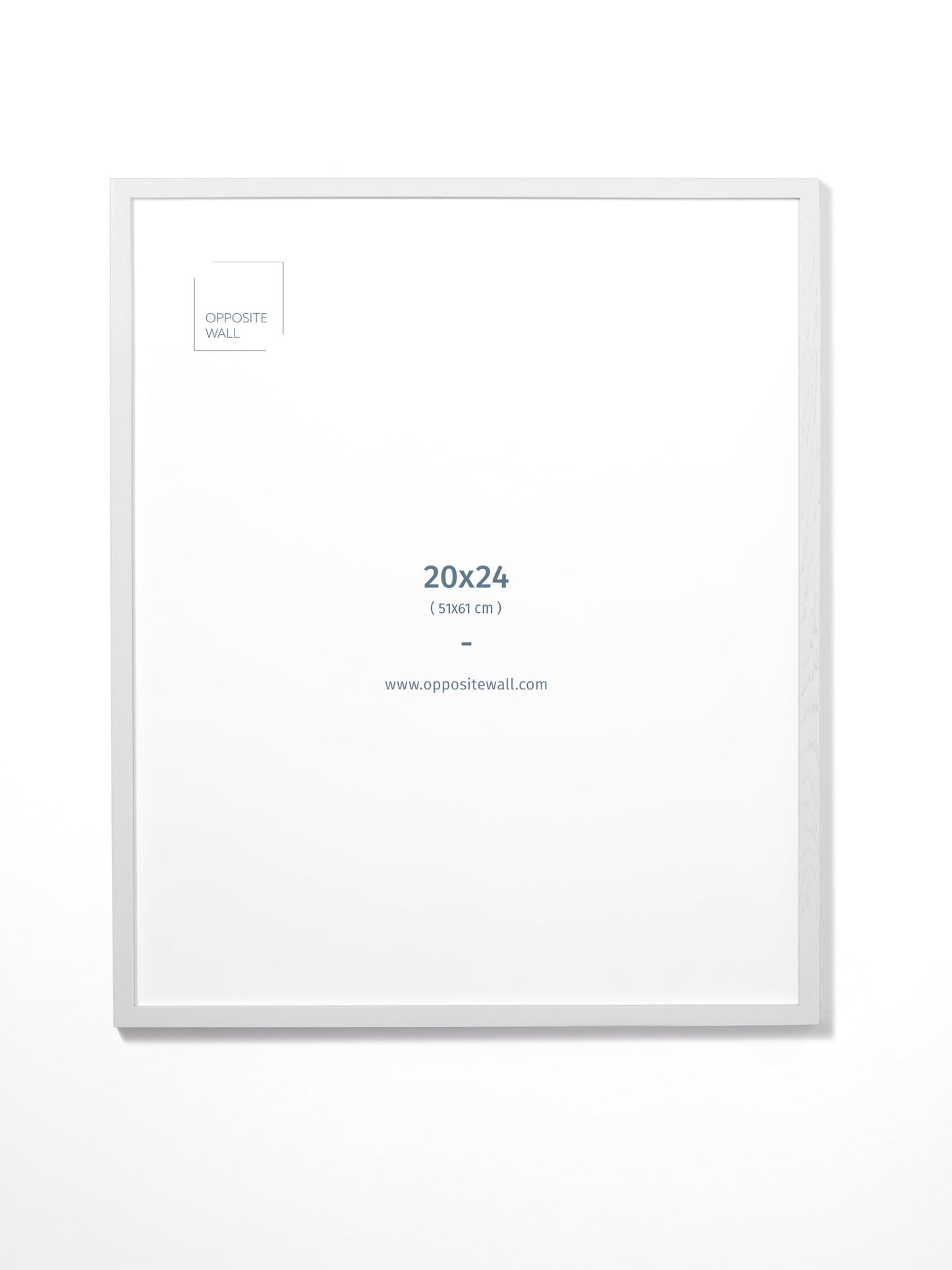 White Oak Frame, 20x24 in | 51x61 cm