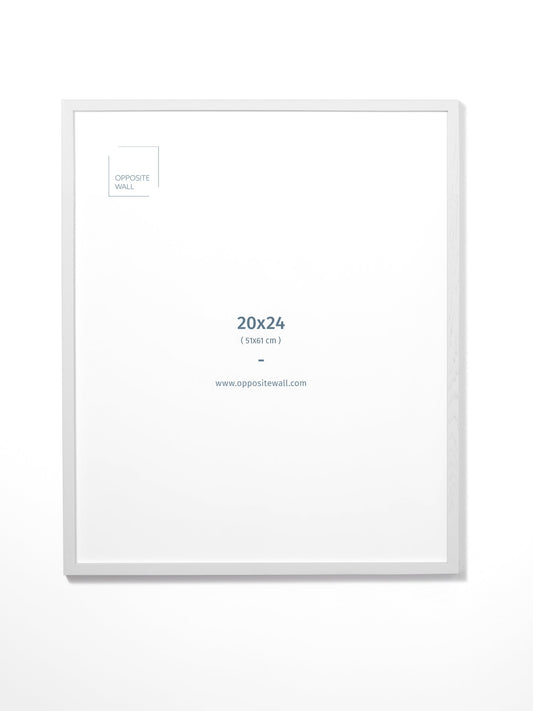 White Oak Frame, 20x24 in | 51x61 cm