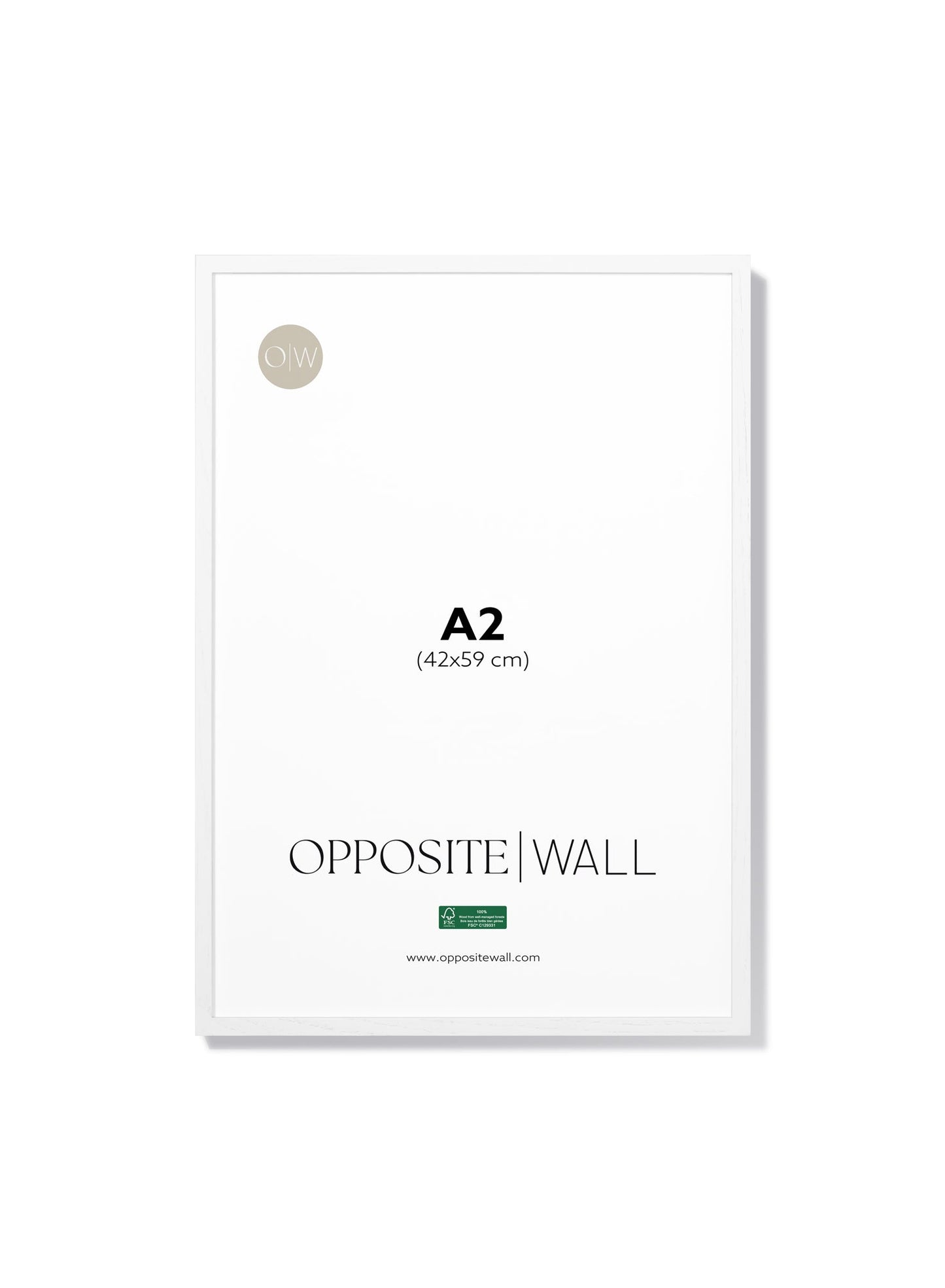 White Oak Frame, A4 | 21x30 cm