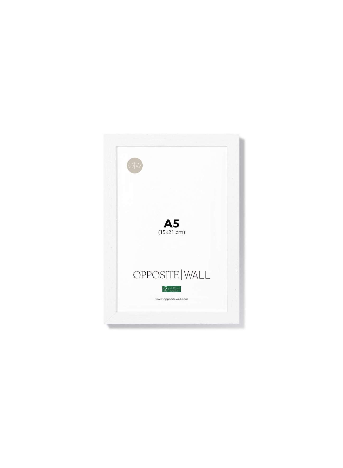 White Oak Frame, A5 | 15x21 cm