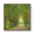Avenue in Schloss Kammer Park (near Lake Attersee), Gustav Klimt, 1912, Restoration by Elliott Best