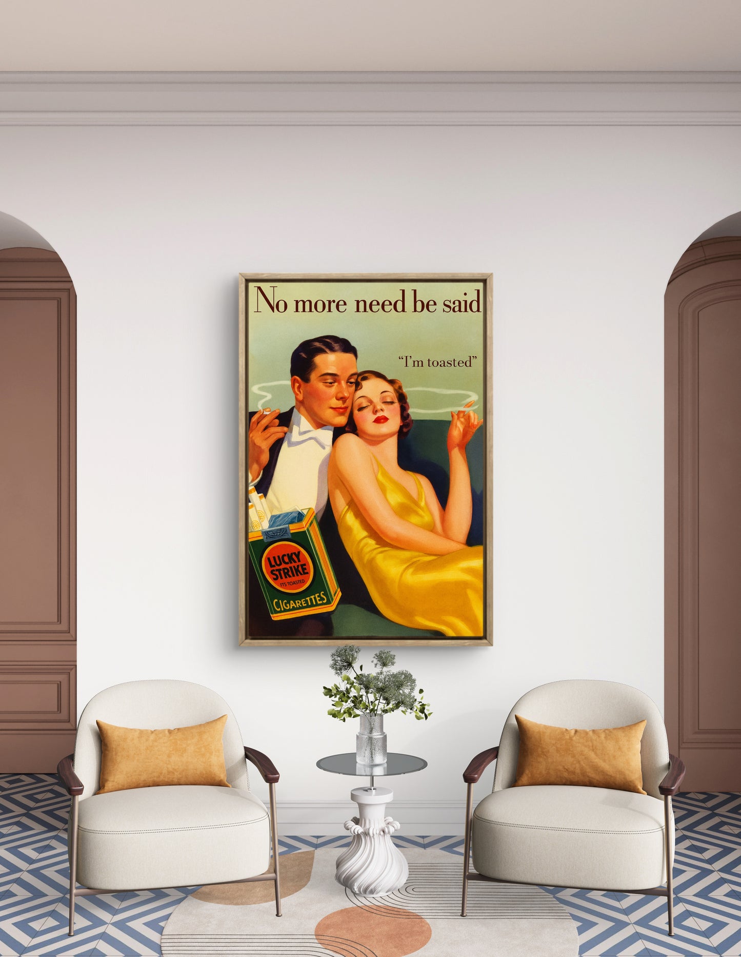 "No more need be said...2025," Vintage Poster Art