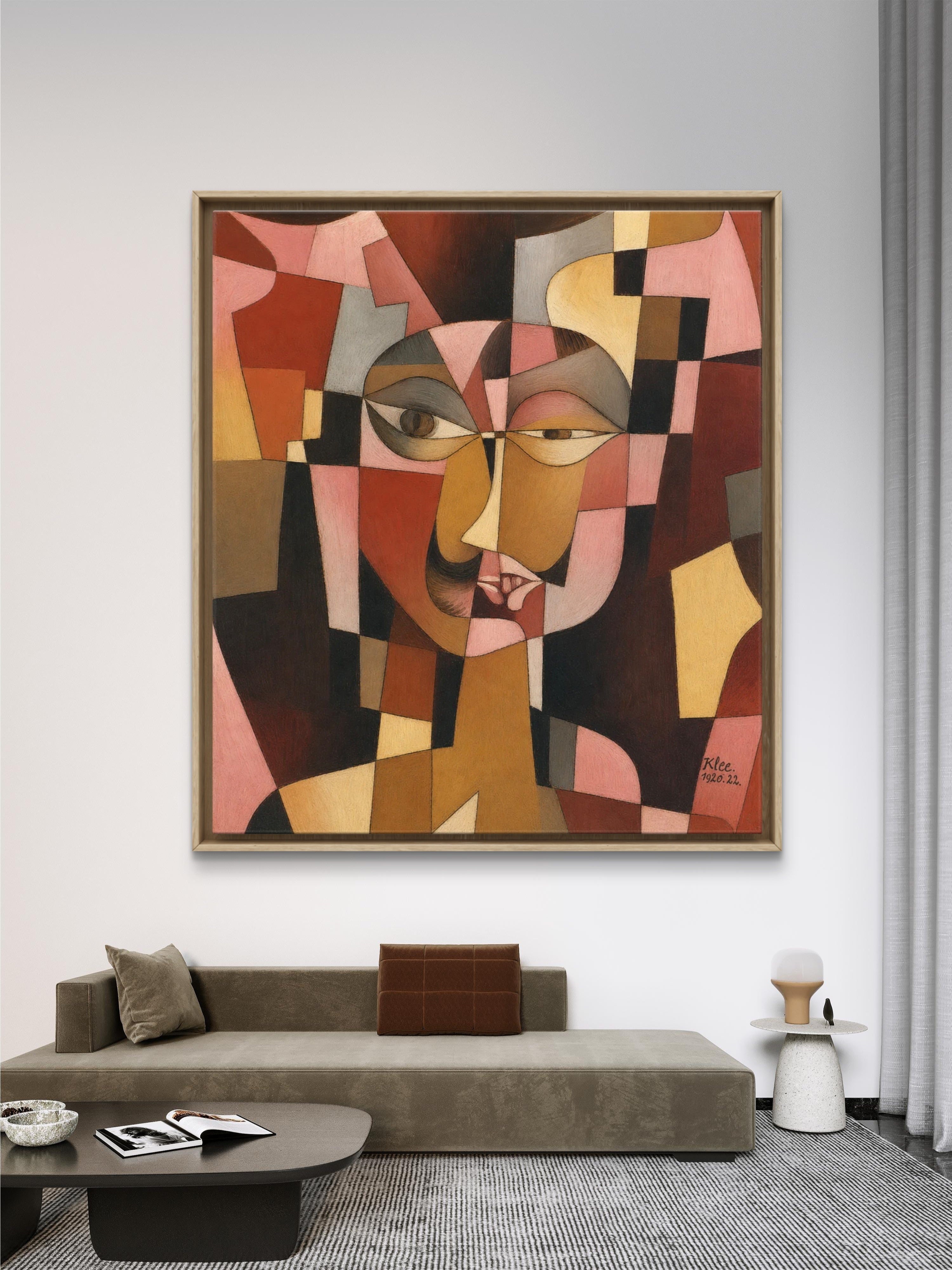 Head with German Moustache, 1920 Paul Klee’s Fragmented Portrait of a Changing Nation