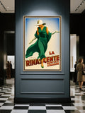 La Rinascente — Novità di Stagione, 1920s Italian Fashion Poster