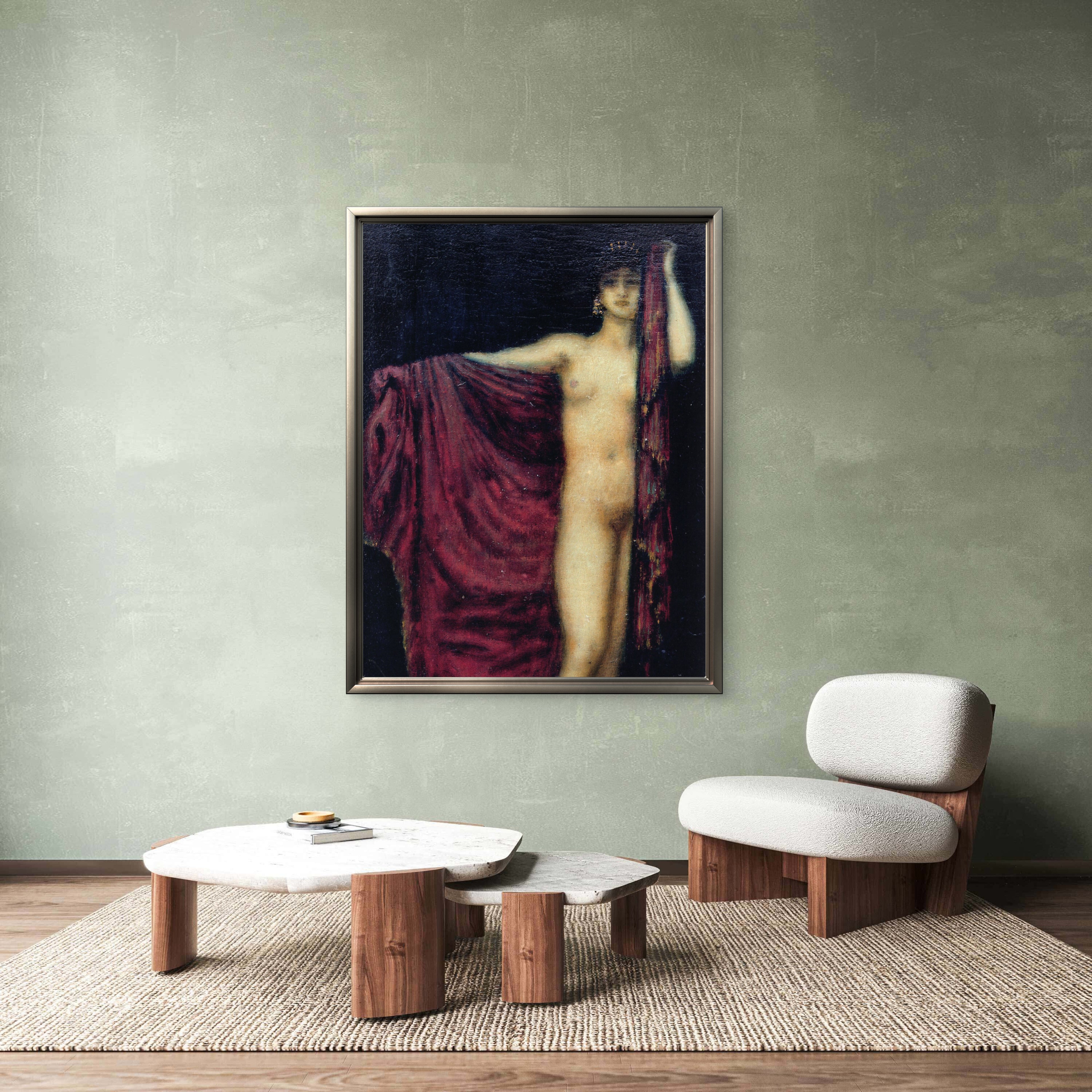 Franz von Stuck Phryne 1917-18 - Symbolist Masterpiece
