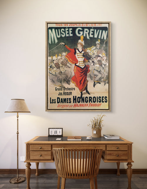 "Jules Chéret Musée Grévin 1888," remastered in the Elliott Best Studio.
