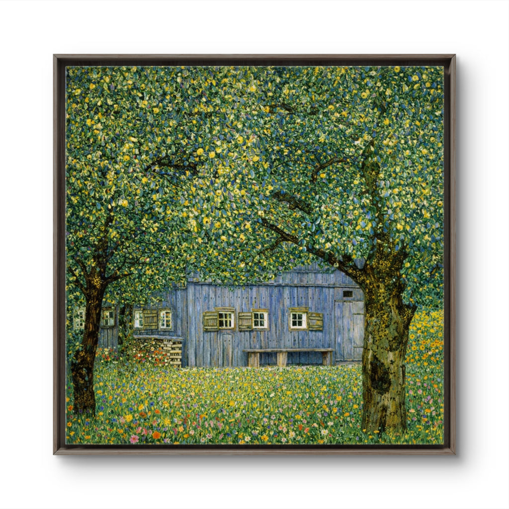 Farmhouse in Upper Austria, Gustav Klimt, c.1912, Elliott Best Restoration