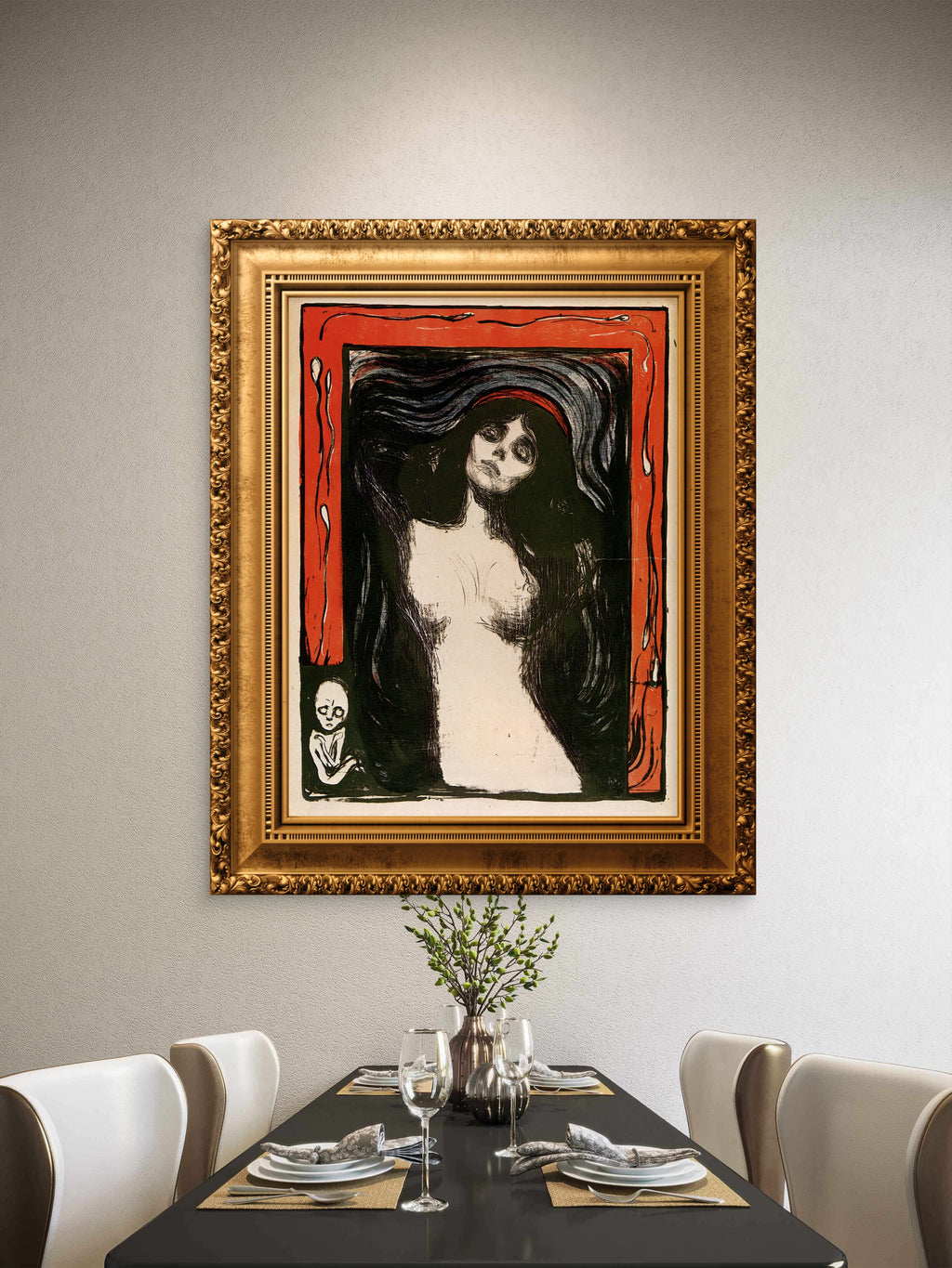 Edvard Munch Madonna 1895-1902 - Symbolist Masterpiece