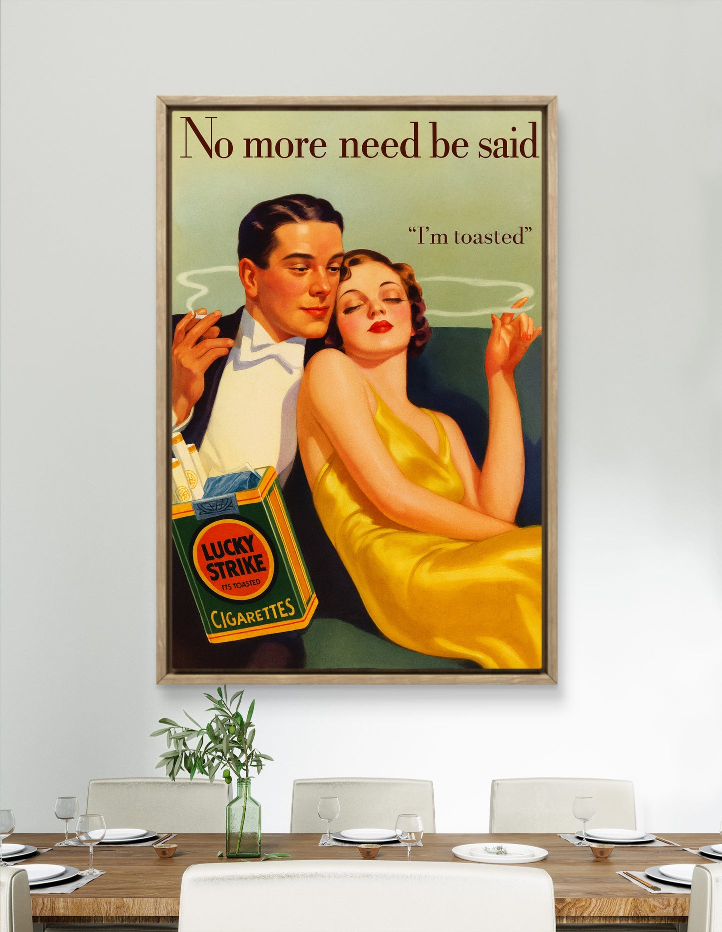 "No more need be said...2025," Vintage Poster Art