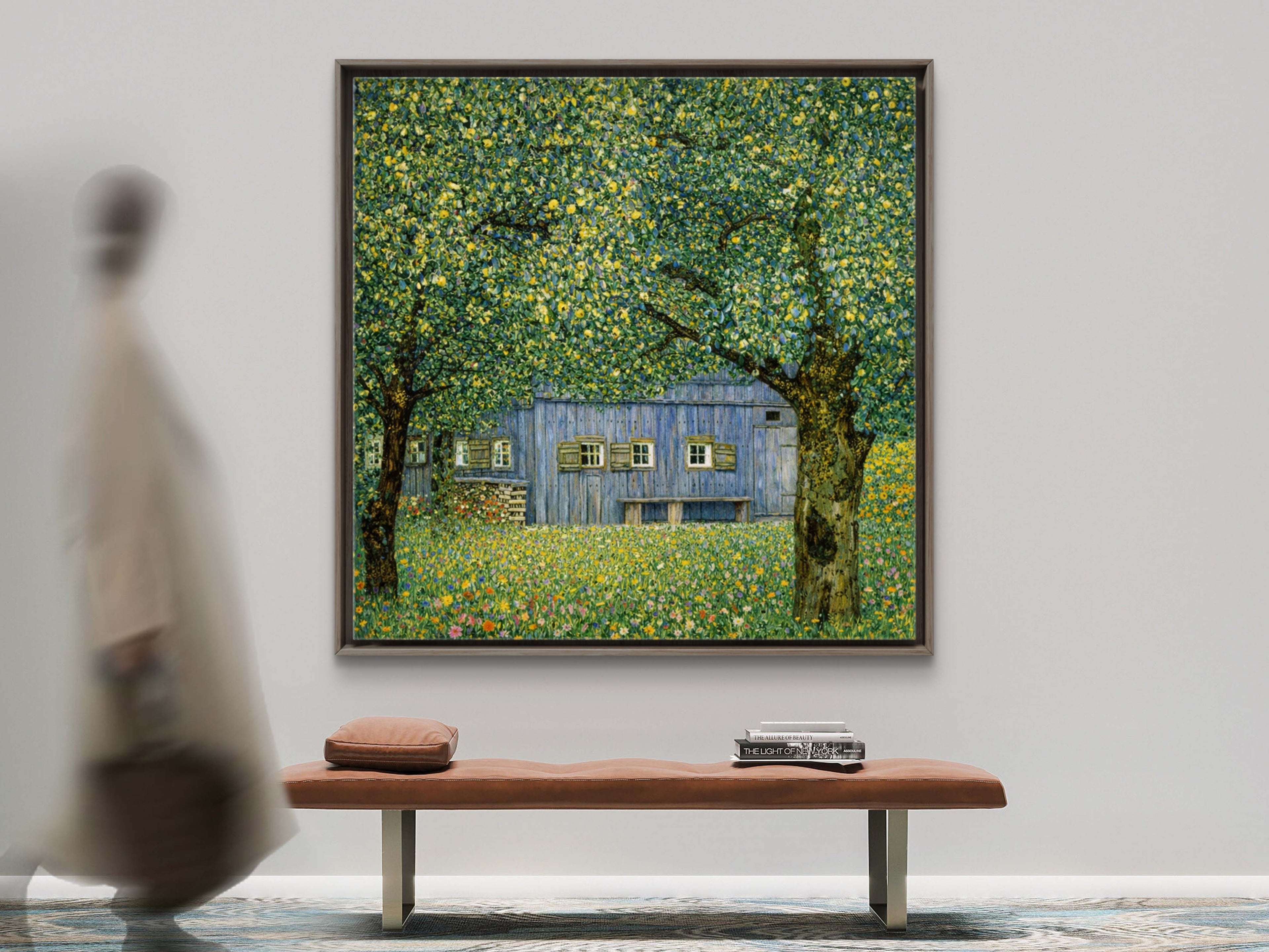 Farmhouse in Upper Austria, Gustav Klimt, c.1912, Elliott Best Restoration