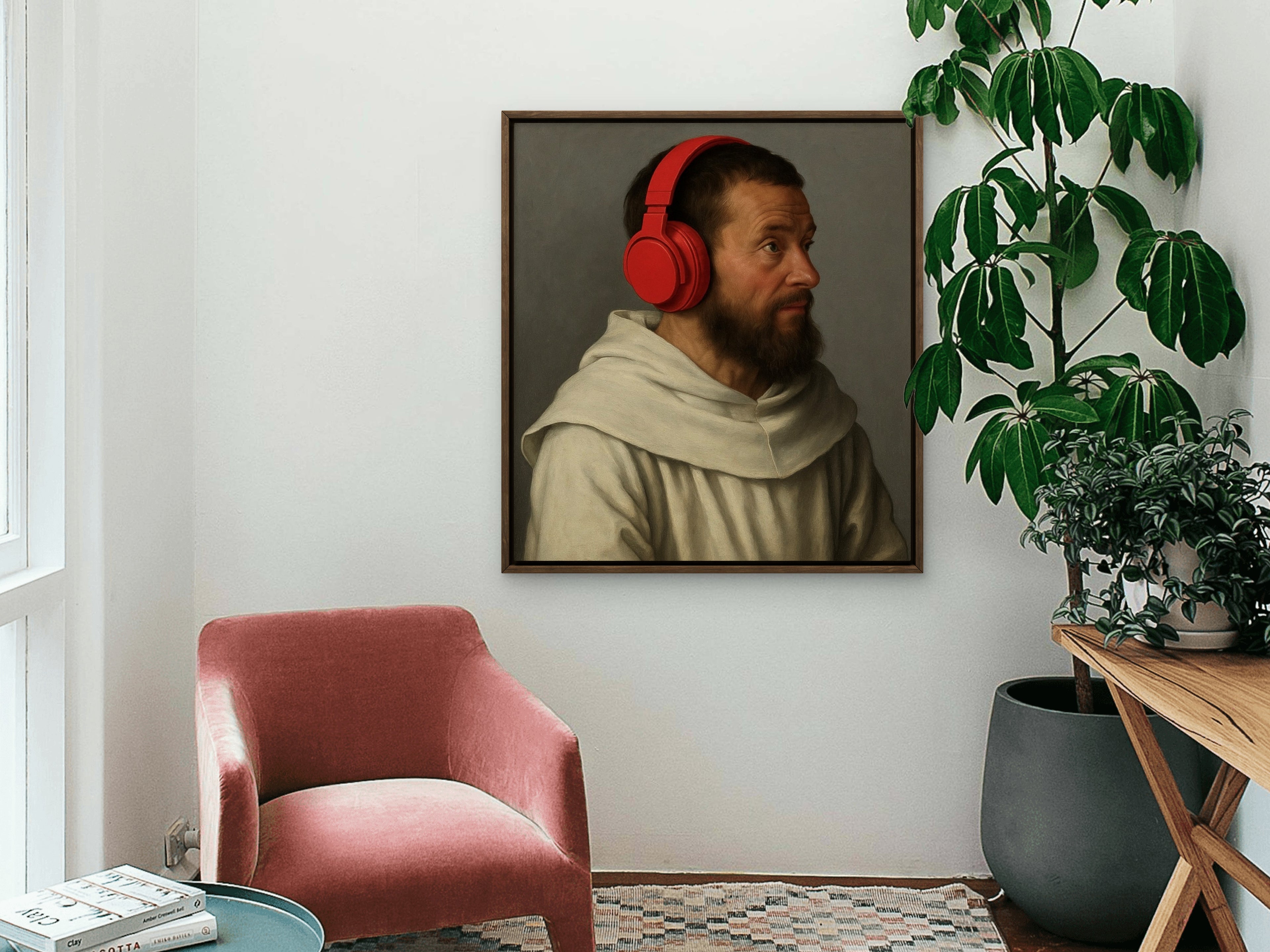 The Meditative Modernist - Gothic Style Contemporary Portrait