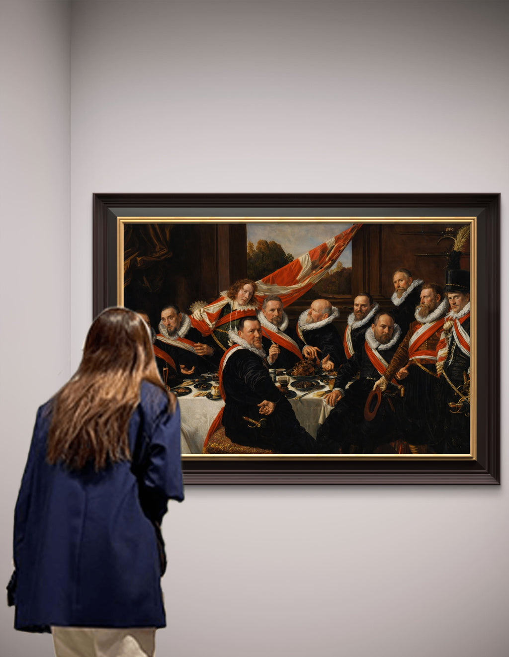 Dutch Group Portrait — After Frans Hals