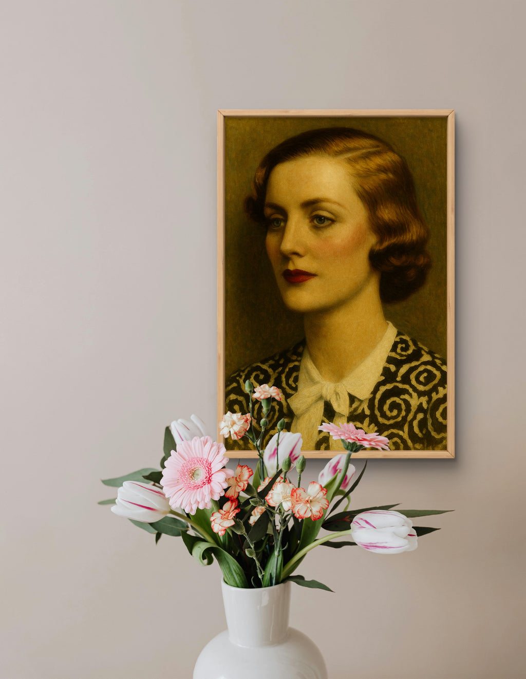 Diana Mitford Portrait - Beauty Power and Controversy Art