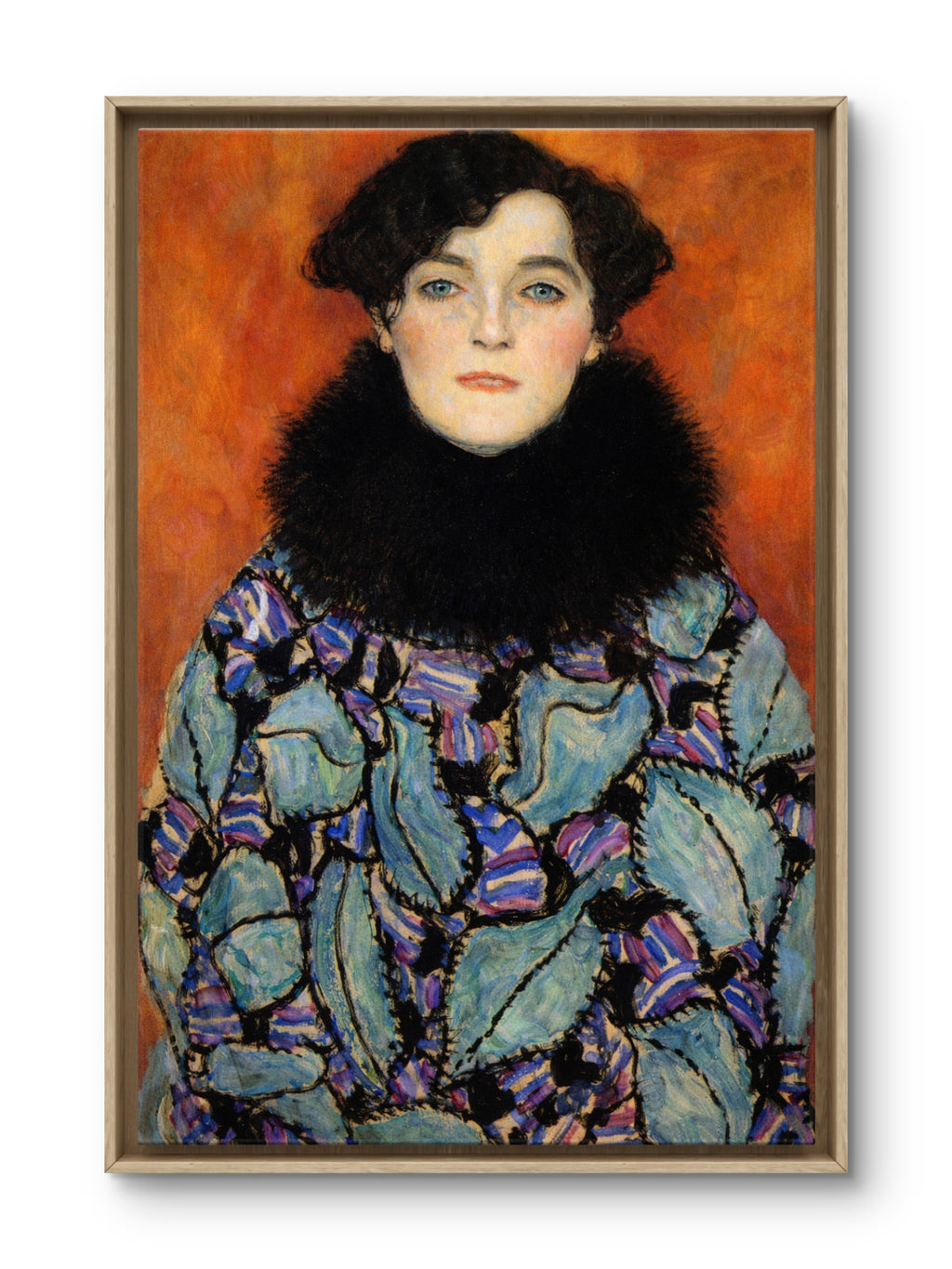 Portrait of Friederike Maria Beer, 1916, Gustav Klimt, Remasted in the Elliott Best Studio