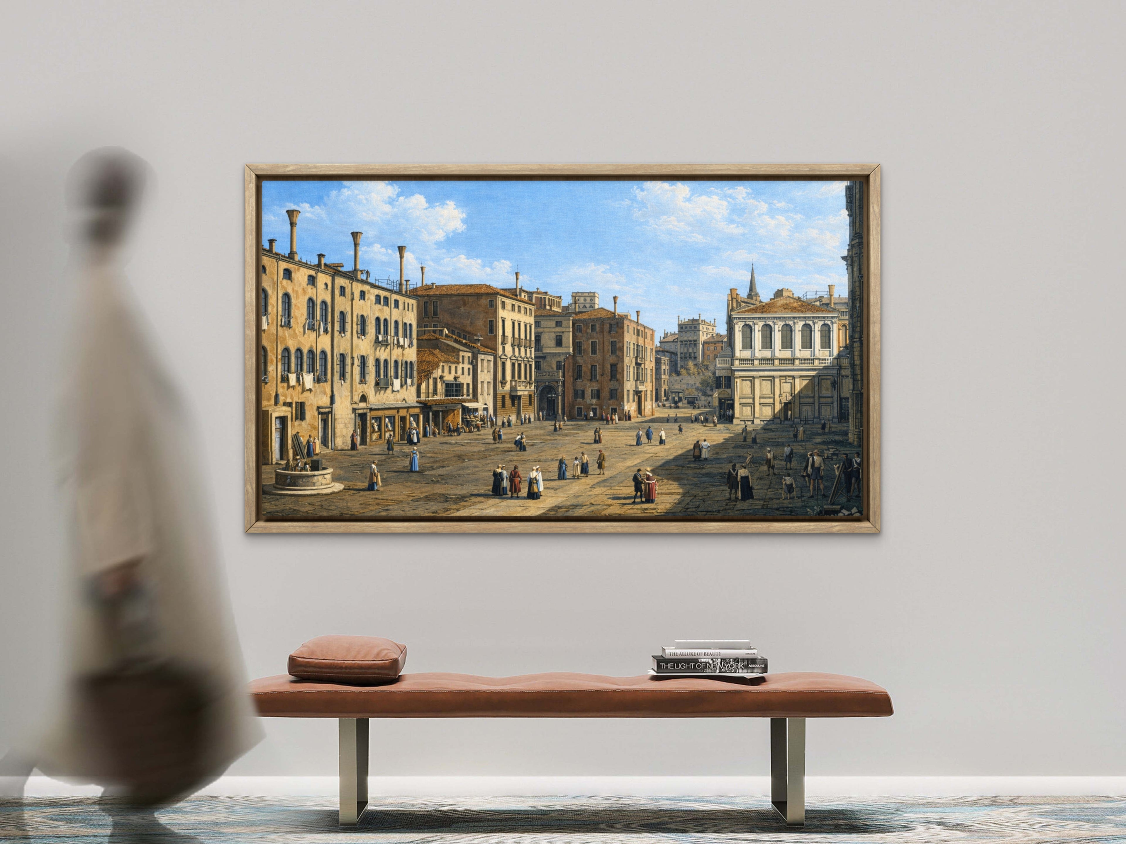 Campo San Giacomo di Rialto, Venice, by Canaletto