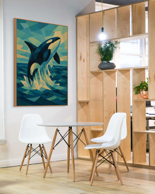 "Orca," in the Modernist style.