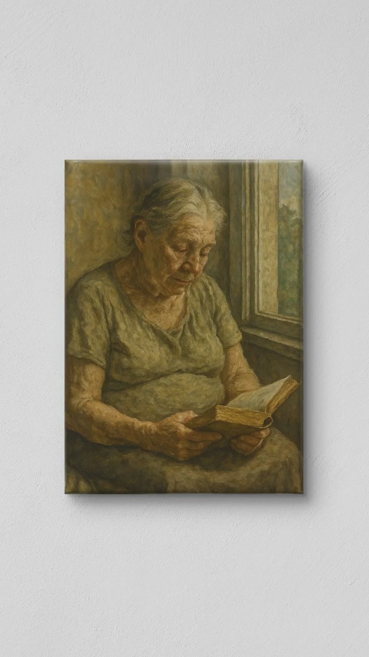 Eva - Post-War Figurative Realism Portrait
