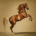 "Chestnut Steed," school of George Stubbs