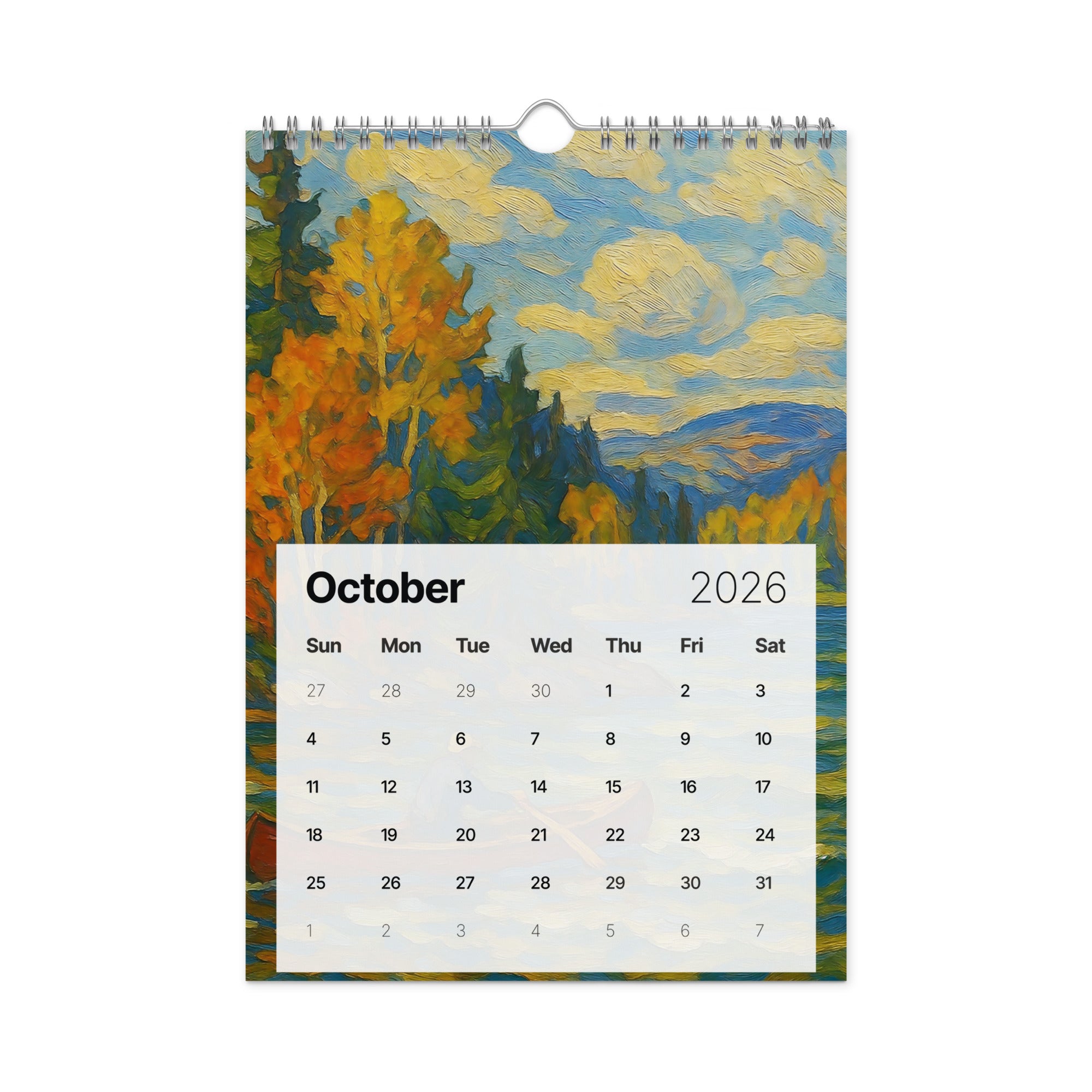 2026 Limited Edition "Our Canada" calendar